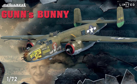 Eduard 1/72 Gunn's Bunny - Strafer Nose B-25J Mitchell's Pacific/CBI