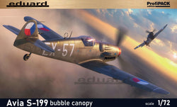 Eduard 1/72 Avia S-199 Bubble Canopy