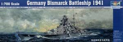 Trumpeter 1/700 Bismarck 1941 + Extras