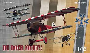 Eduard 1/72 Du Doch Nicht! Ernst Udet's Aircraft Triple Combo