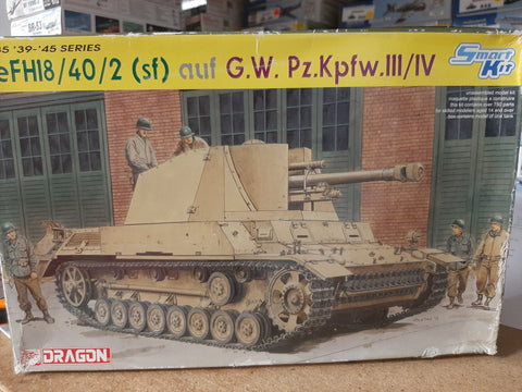 Dragon 1/35 leFH18/40/2 (sf) auf G.W Pz.Kpfw. III/IV