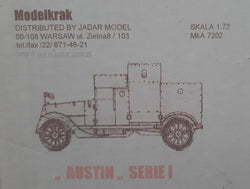ModelKrak 1/72 Austin Series 1 Armoured Car