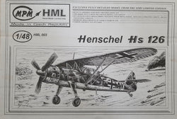 MPM 1/48 Henschel Hs-126 Recon