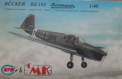 MPM 1/48 Bucker BU-181 "Bestman" Trainer (Please Read)
