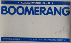 FM Models 1/32 CAC-12 Boomerang