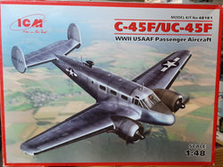 ICM 1/48 Beech C-45F/UC-45F Transport/Utility Aircraft