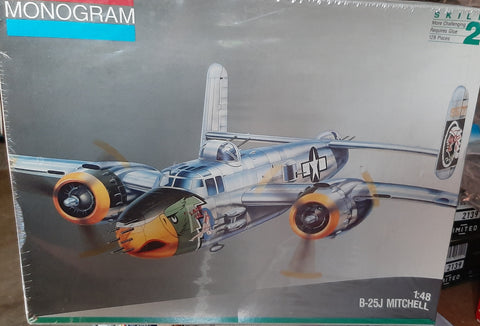 Monogram 1/48 NA B-25J Solid Nose