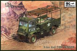 IBG 1/72 Bedford QL 4x4 3 Ton Fire Tender