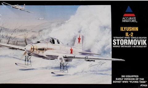 Accurate Minatures 1/48 Ilyushin IL-2 Stormovik Skis