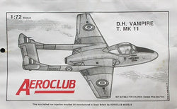 Aeroclub  1/72 DH Vampire T.11 Trainer