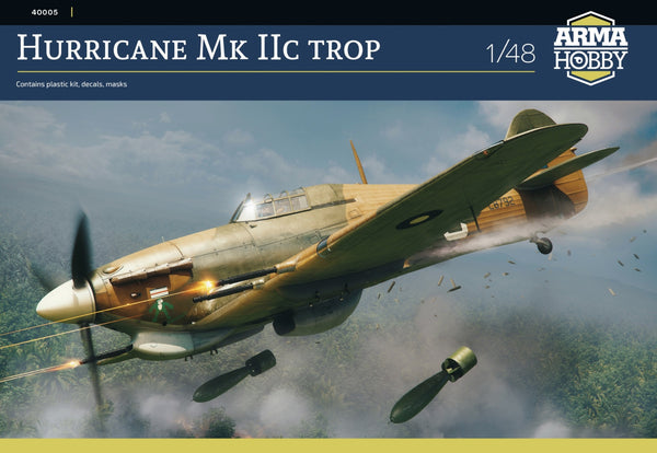 ARMA Hobby 1/48 Hawker Hurricane Mk.IIC Trop