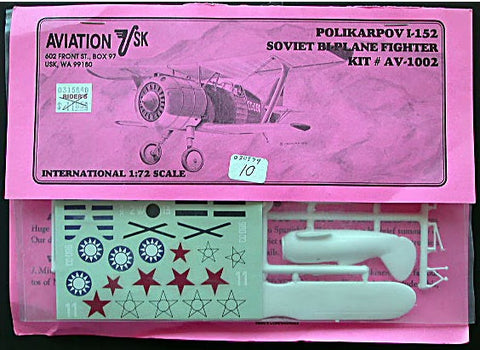 Aviation USK 1/72 Polikarpov I-152