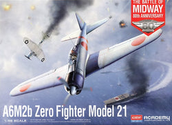 Academy 1/48 Mitsubishi A6M2b Zero Fighter Model 21