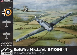 Beacon  1/144 Spitfire Mk.1a vs Bf-109E-4