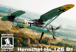 Brengun 1/72 Henschel HS-126B-1