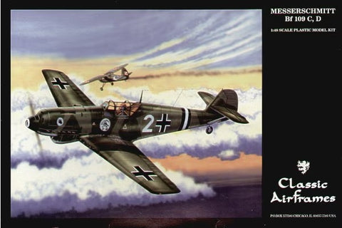 Classic Airframes 1/48 Messerschmitt Bf-109C/D