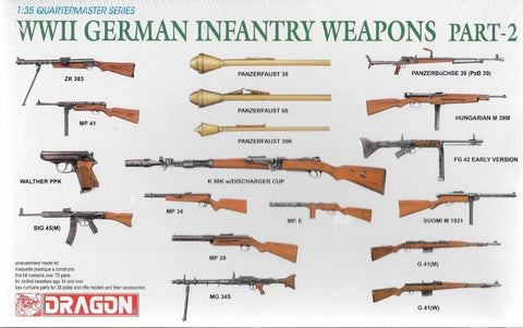 Dragon 1/35 WW2 German Infantry Weapons Part 2