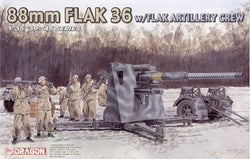 Dragon 1/35 88mm FLAK 36 w/FLAK Artillery Crew
