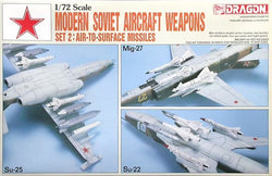 Dragon 1/72 Modern Soviet Aircraft Weapons : Set 2 Air To Surface