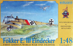 Eduard 1/48 Fokker E.III Eindecker