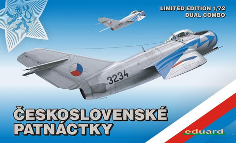 Eduard 1/72 Ceskoslovenske Patnactky - Czech MiG-15 Dual Combo