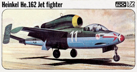 Frog 1/72 Heinkel He-162A Jet fighter