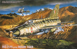 Fujimi 1/72 Mikoyan MiG-21PF (Late) Indian Tiger