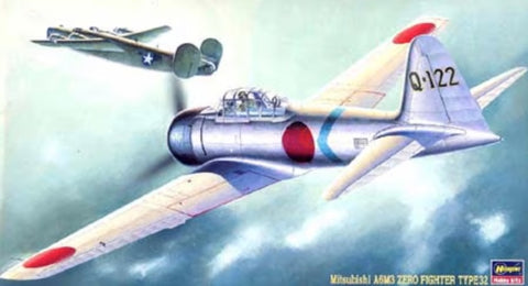 Hasegawa 1/48 Mitsubishi A6M3 Zero Type 32