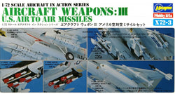 Hasegawa 1/72 Aircraft Weapons III :  US Air-to-Air Missiles