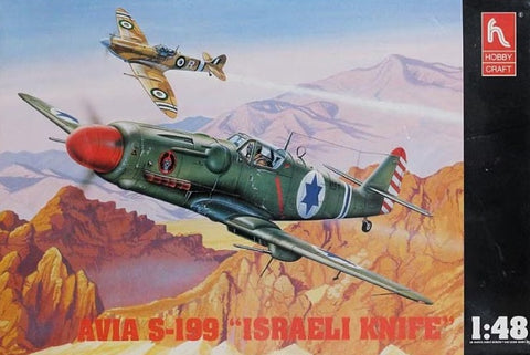 Hobbycraft 1/48 AVIA S-199 "Israeli Knife" + Resin Cockpit