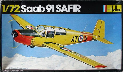 Heller 1/72 Saab 91 Safir Trainer