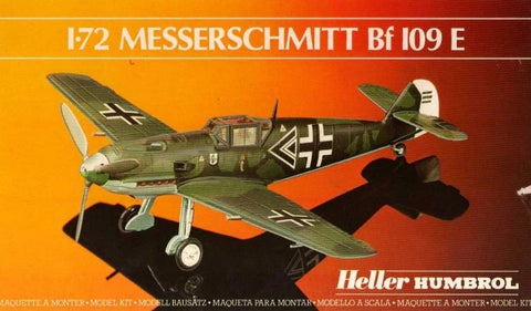 Heller-Humbrol 1/72 Messerschmitt Bf-109E