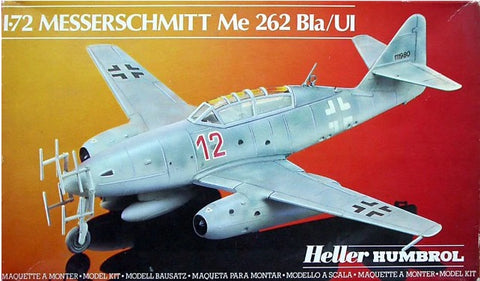 Heller-Humbrol 1/72 Messerschmitt Me-262B-1a/U1