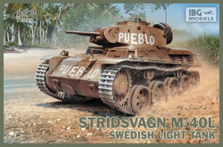 IBG 1/72 Stridsvagen M/40L Swedish Light tank