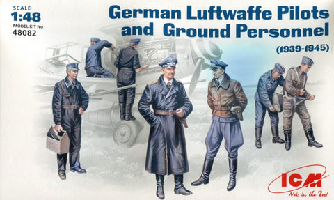 ICM 1/48 Luftwaffe Pilots & Ground Crew