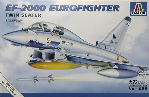 ITALERI 1/72 EF-2000 Eurofighter Twin Seater