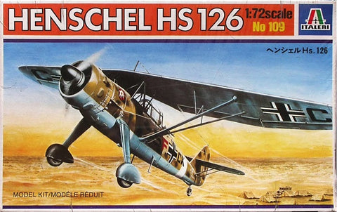 Italeri 1/72 Henschel Hs-126 Recon