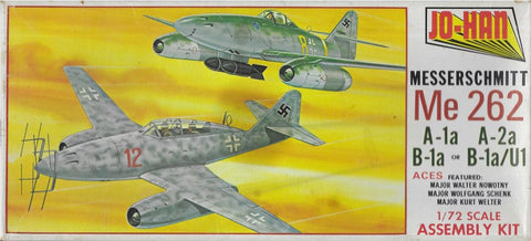 Jo-Han 1/72 Messerschmitt Me-262 A-1a/B-1a/U1