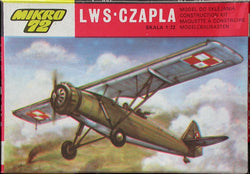 Mikro 1/72 LWS-Czapla RWD-14b