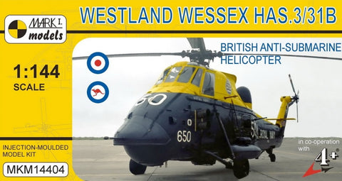 Mark 1 1/144 Westland Wessex HAS.3/31B (RAN Decals)