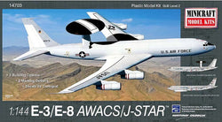 Minicraft 1/144 E-3/E-8 AWACS/JSTAR