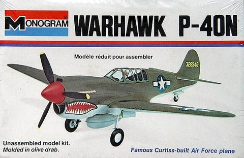 Monogram 1/72 Curtiss P-40N Warhawk