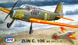 MPM 1/72 ZLIN C.106 (Bucker Bu-181)