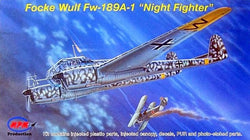 MPM 1/72 Focke Wulf Fw-189A-1 Nachtjager