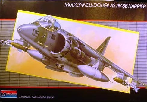 BONE YARD - Monogram 1/48 McD AV-8B Harrier II – Modelnerds