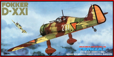 Pioneer 2 1/72 Fokker D.XXI