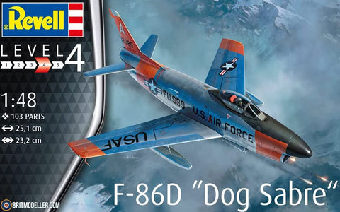 Revell 1/48 NA F-86D Sabre Dog