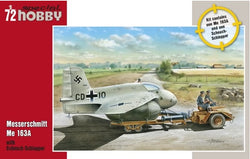 Special Hobby 1/72 Messerscmitt Me-163A + Schlepper