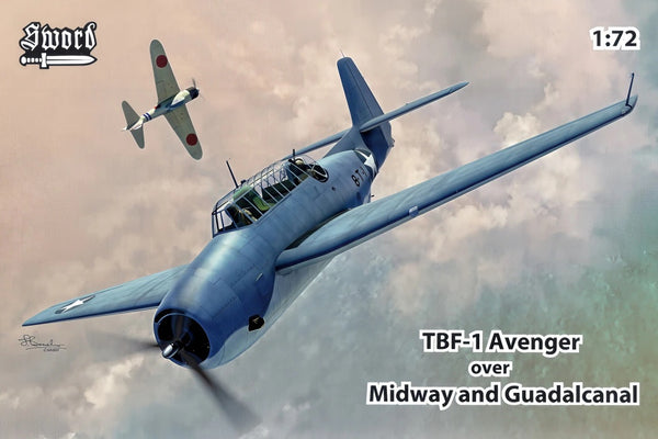 Sword 1/72 Grumman TBF-1 Avenger "Midway and Guadalcanal"