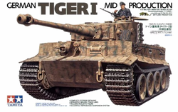 Tamiya 1/35 Tiger 1 Mid Production